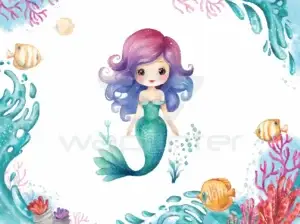 Sereia Calda Azul